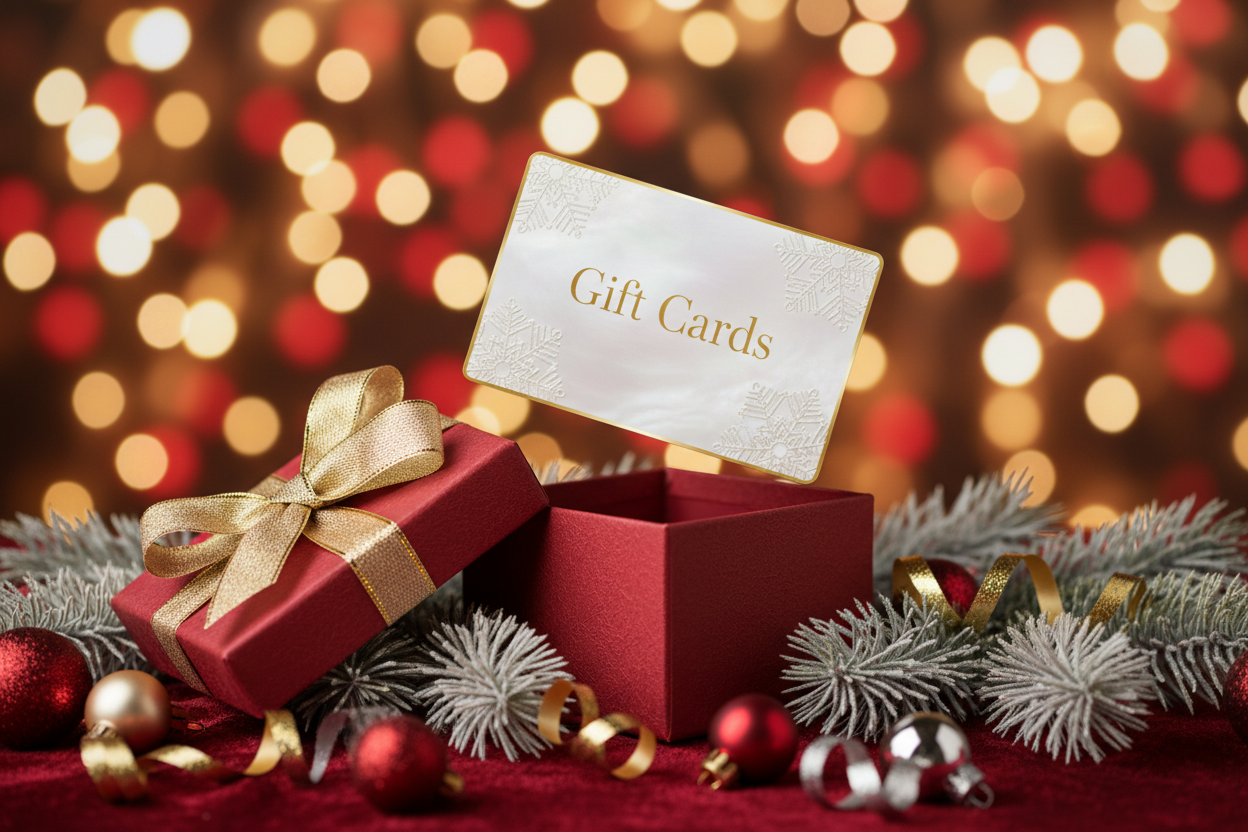 🎁 The Perfect Gift That Gives Twice: Redmaples Gift Cards + Christmas 2025 Bonus!