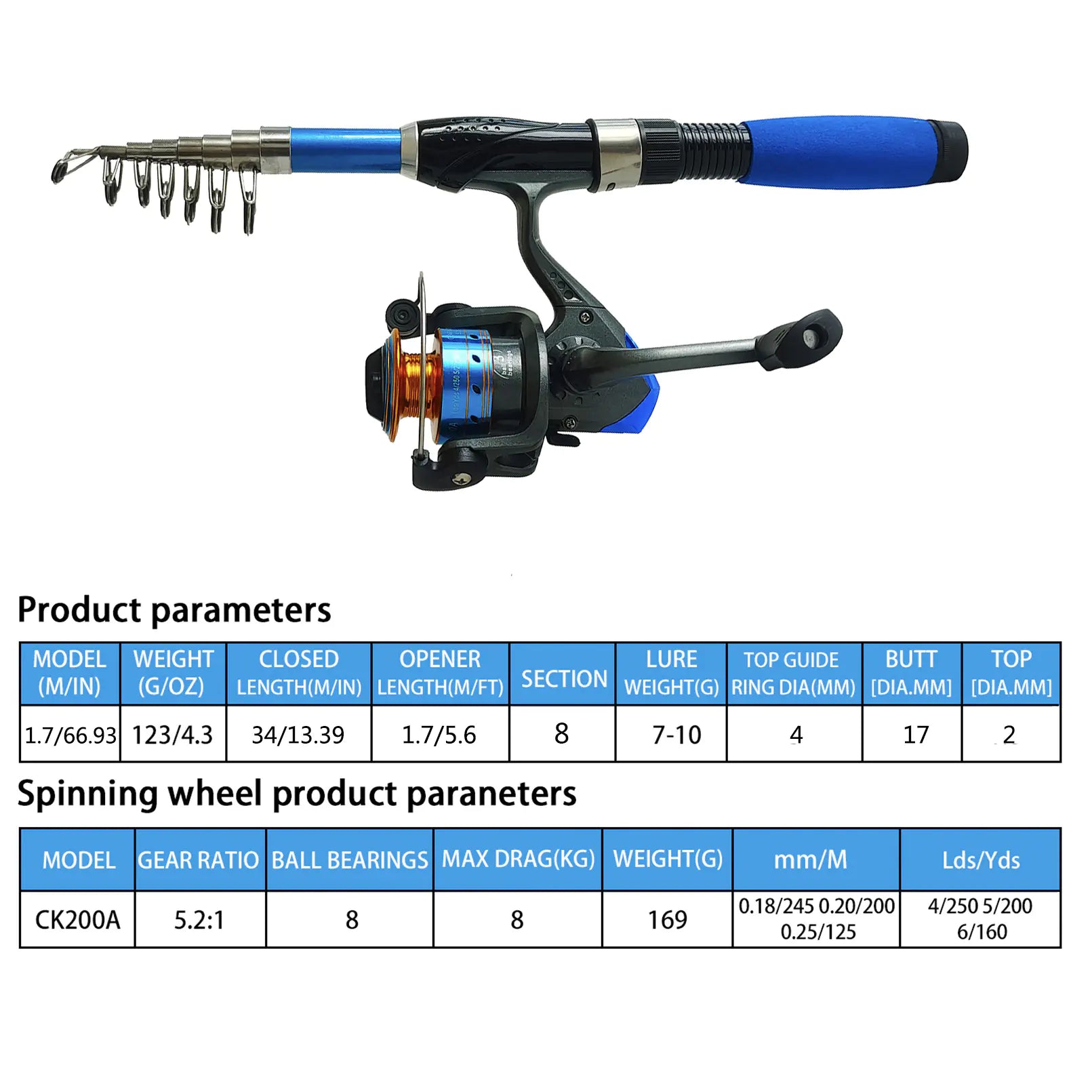 🎣: Short Sea Fishing Rod and Reel Set - Complete Fishing Gear