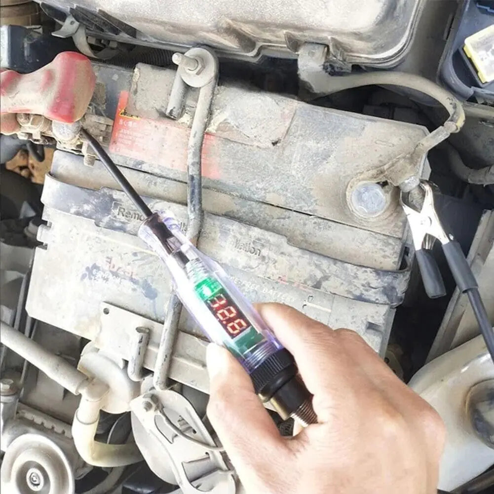 ⚡: Digital Electric Voltage Circuit Tester - Automotive Test Light 6-24V