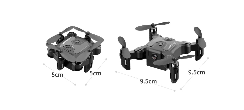🚁: Mini Folding Drone - Compact Portable Quadcopter for Beginners