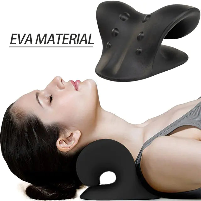 💆: Neck Stimulator Pillow Massager - Therapeutic Sleep Support Device
