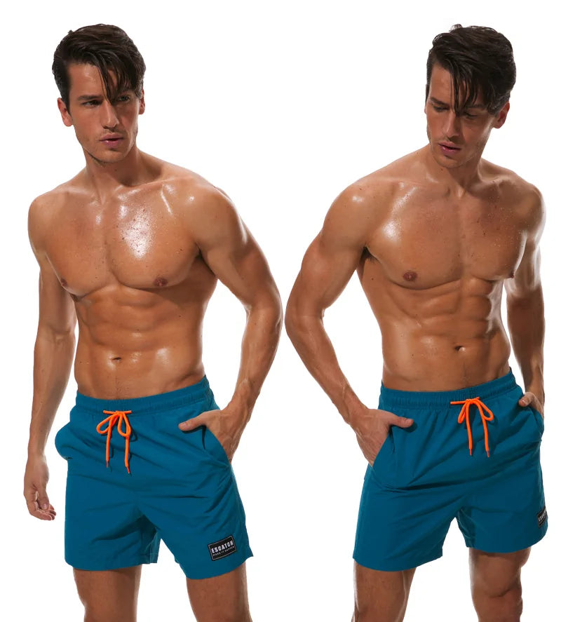 🩱: Greece Beach Trunks Premium - Luxury Men's Swim Shorts