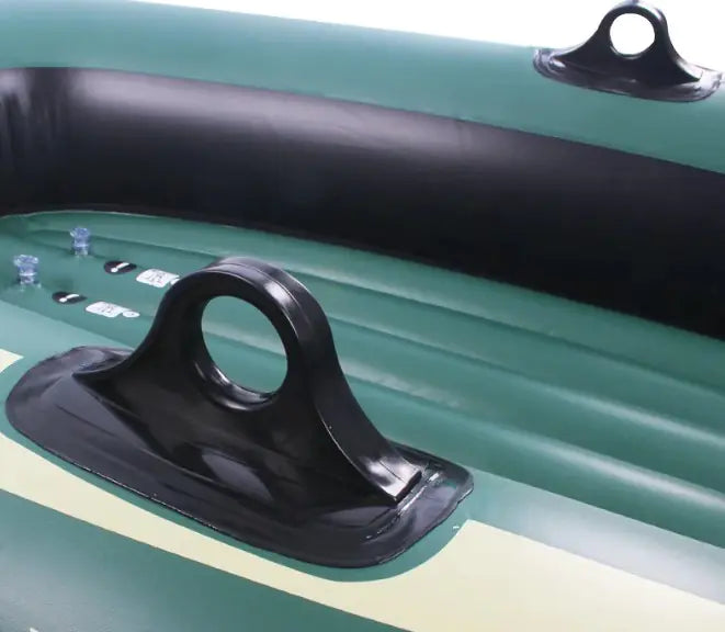 🚤: Inflatable Boat - Portable Water Adventure Vessel for Recreation & Fishing