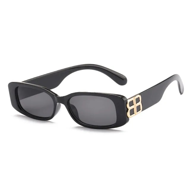 🔲: Small Square Frame Sunglasses Retro - Trendy UV400 Protection