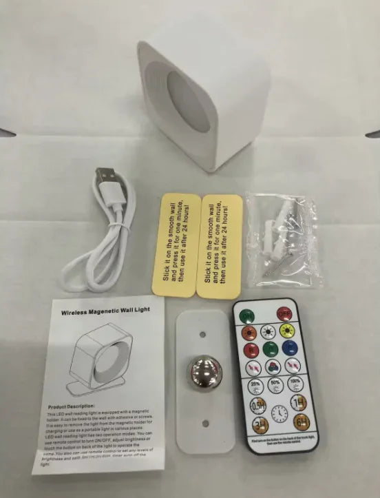 💡: Punch-Free Touch Lamp - No-Drill Installation LED Light