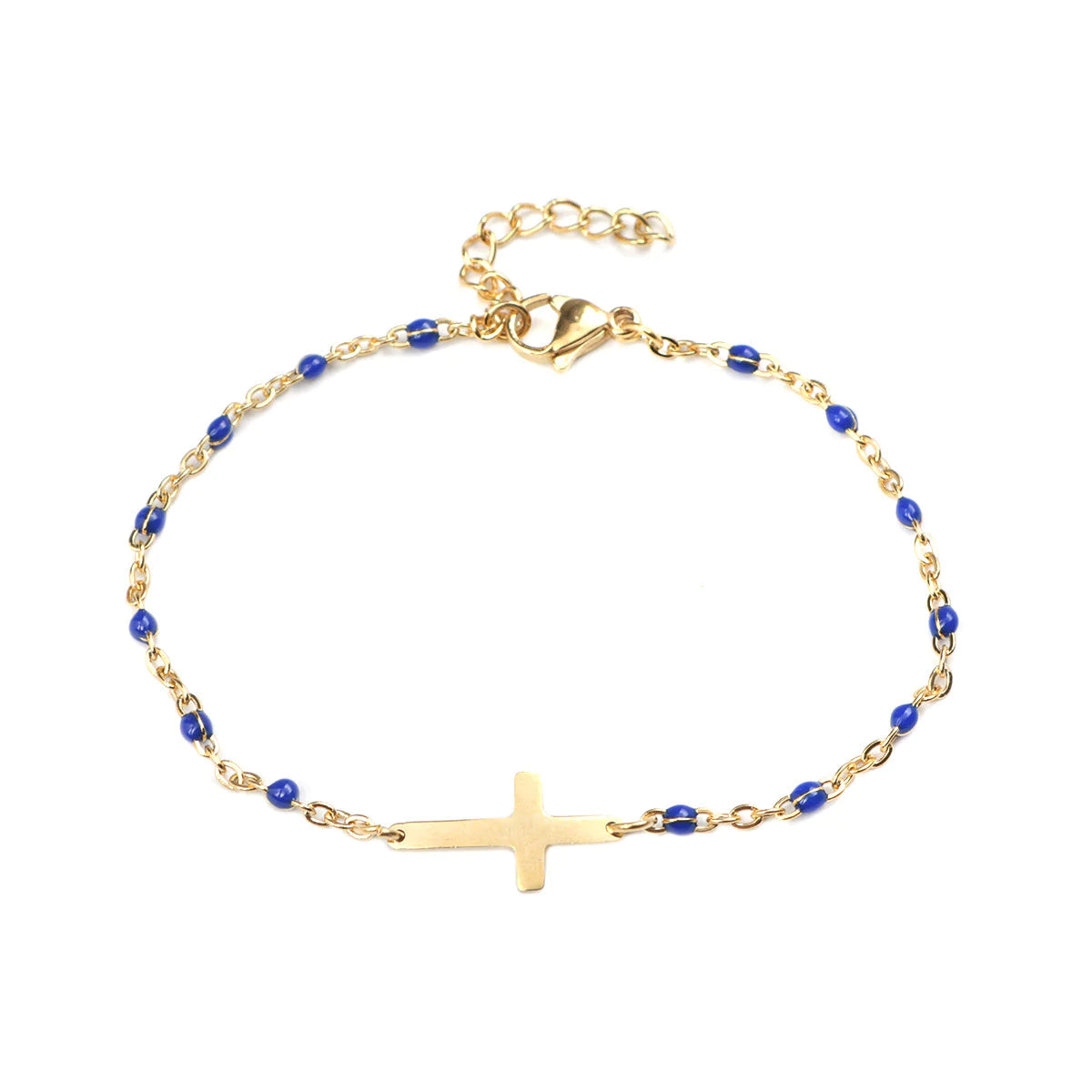✝️: Cross Stainless Steel Bracelet