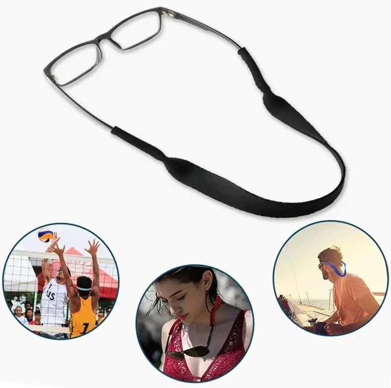 🔗: Sports Sunglasses Neck Cord Strap 4-Pack - Adjustable Eyeglass Lanyard Holders