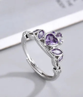 💎: Love Princess Zircon Wind Ring - Romantic Fairy Tale Jewelry