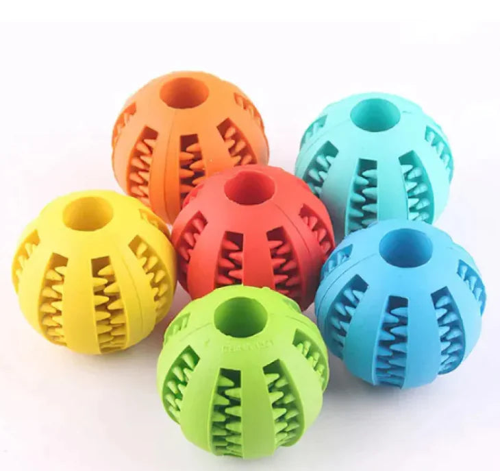 ⚽: Durable Chew Ball - Bite-Resistant Dog Toy for Teeth Cleaning