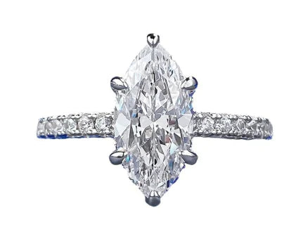 💎: Crown Goddess Horse Eye Ring - Regal Statement Jewelry