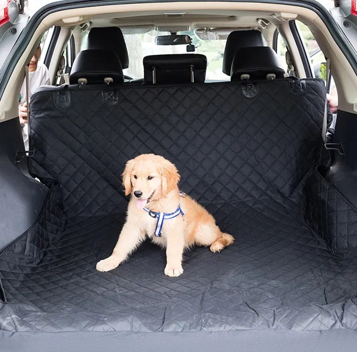 🚗: Pet Travel Rear Seat Cushion with Dog Toilet