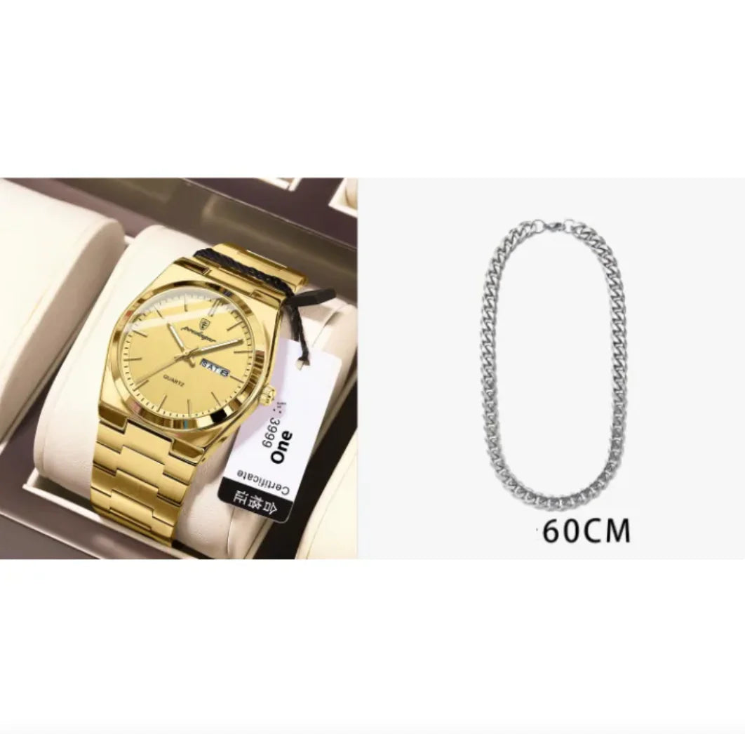 ⌚: Ultra-Thin Waterproof Men's Quartz Watch - 5mm Slim Profile 50M Resistant