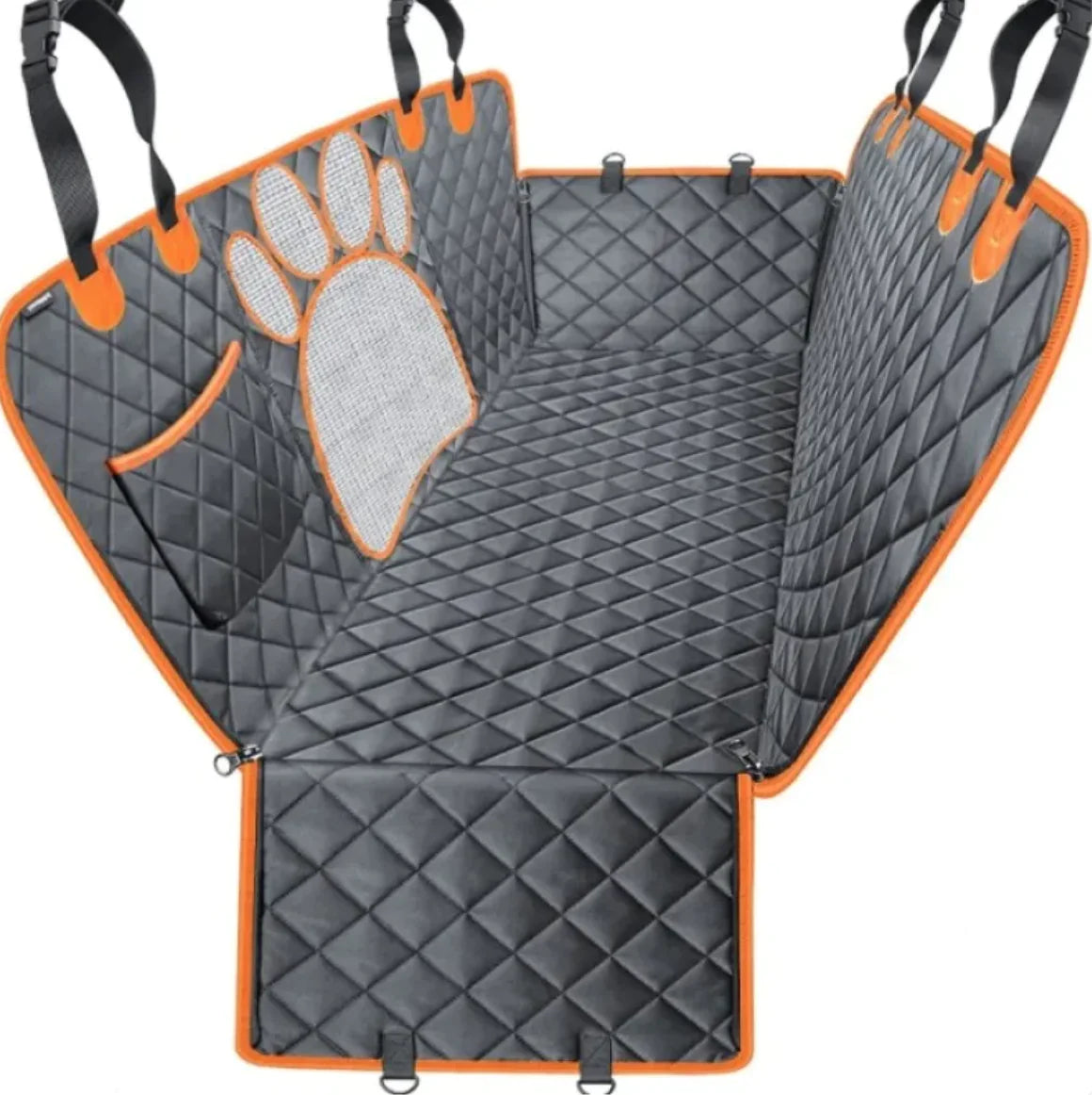 🚗: Pet Travel Rear Seat Cushion with Dog Toilet