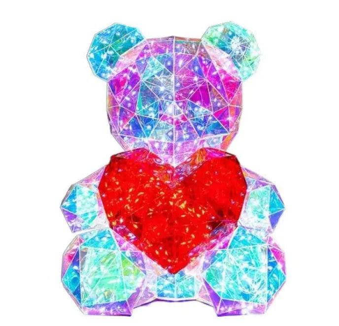 🐻: Color Spark Luminous Bear - LED Color-Changing Decorative Light