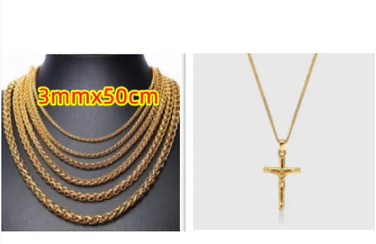 ⚡: Punk Cross Necklace