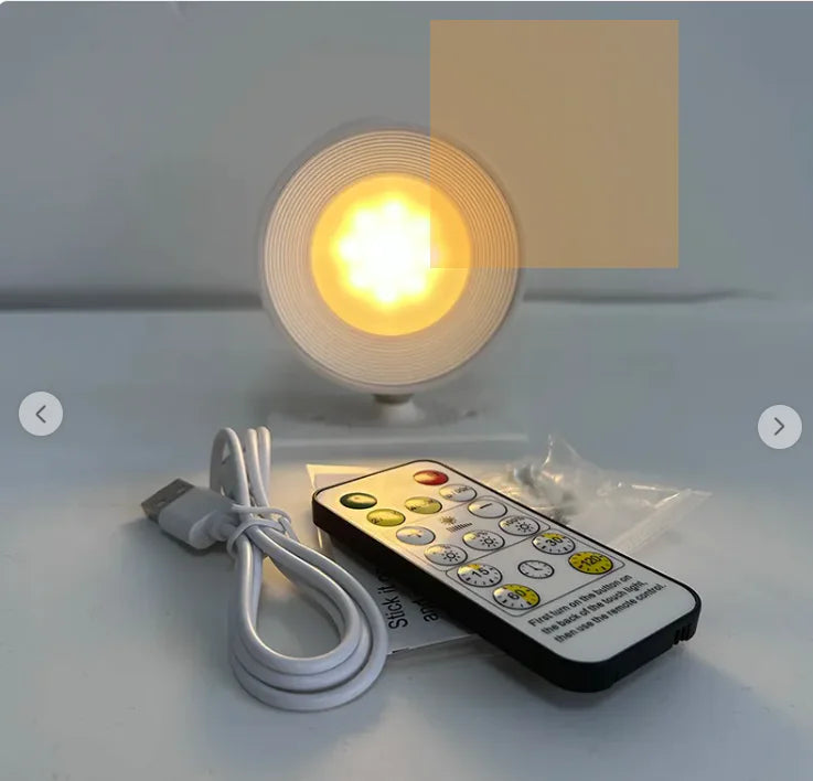 💡: Punch-Free Touch Lamp - No-Drill Installation LED Light