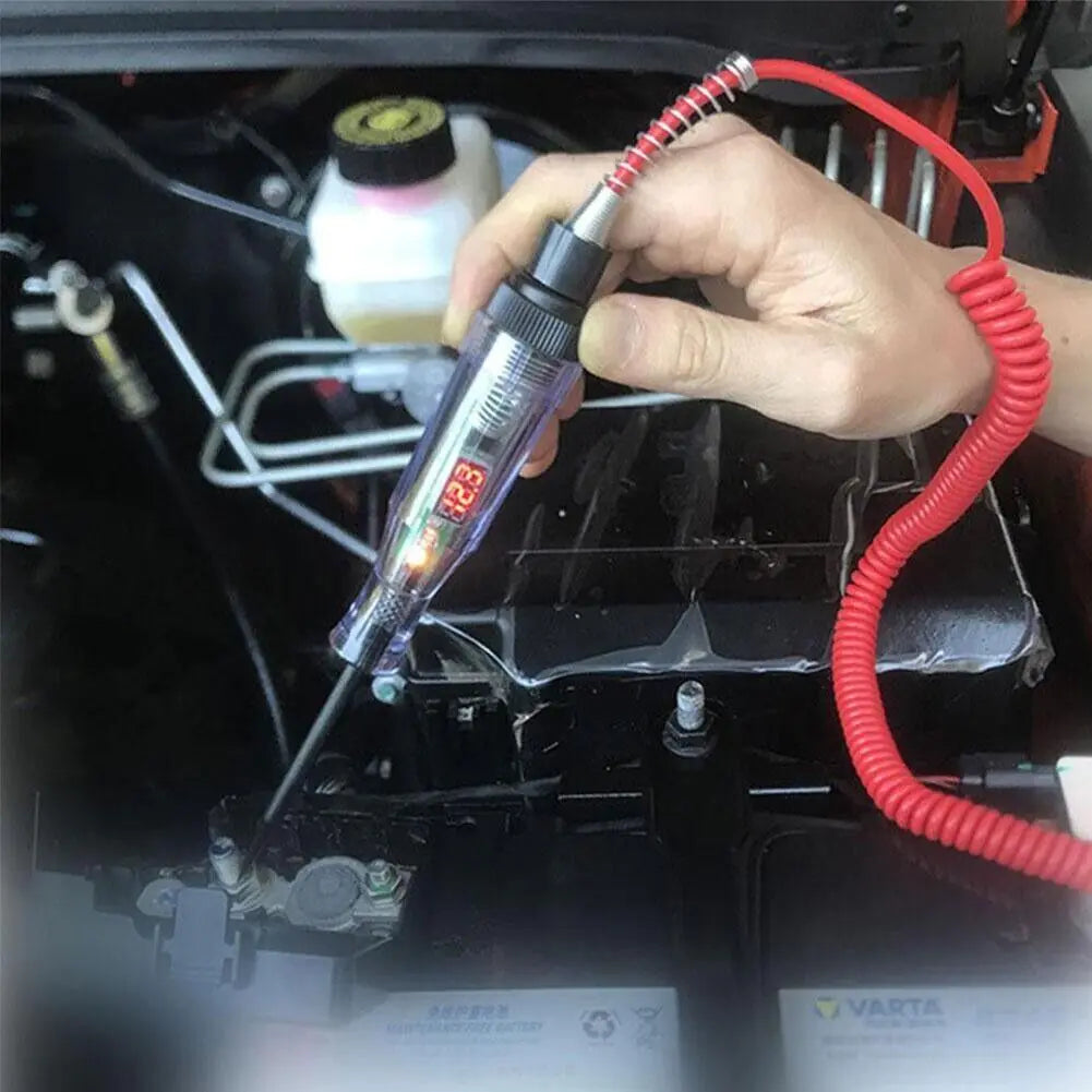 ⚡: Digital Electric Voltage Circuit Tester - Automotive Test Light 6-24V