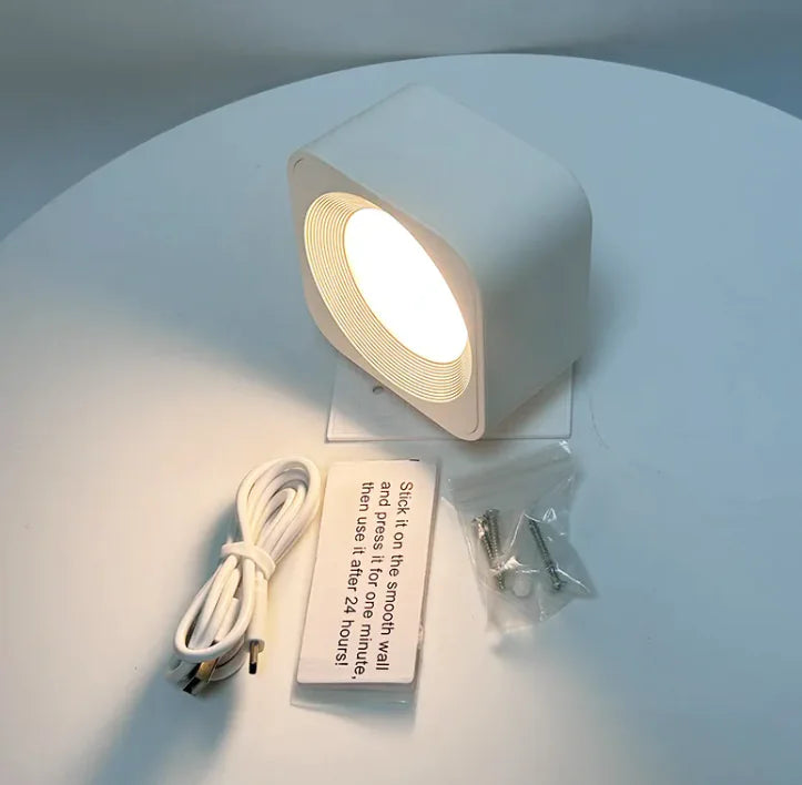 💡: Punch-Free Touch Lamp - No-Drill Installation LED Light