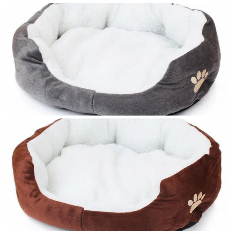 🐱: Soft Cat Bed - Plush Comfort Haven for Your Feline Friend