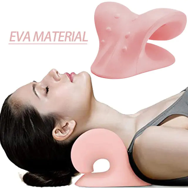 💆: Neck Stimulator Pillow Massager - Therapeutic Sleep Support Device