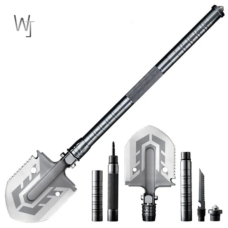 🪖: Outdoor Multi-Purpose Folding Military Shovel - Tactical Survival Tool