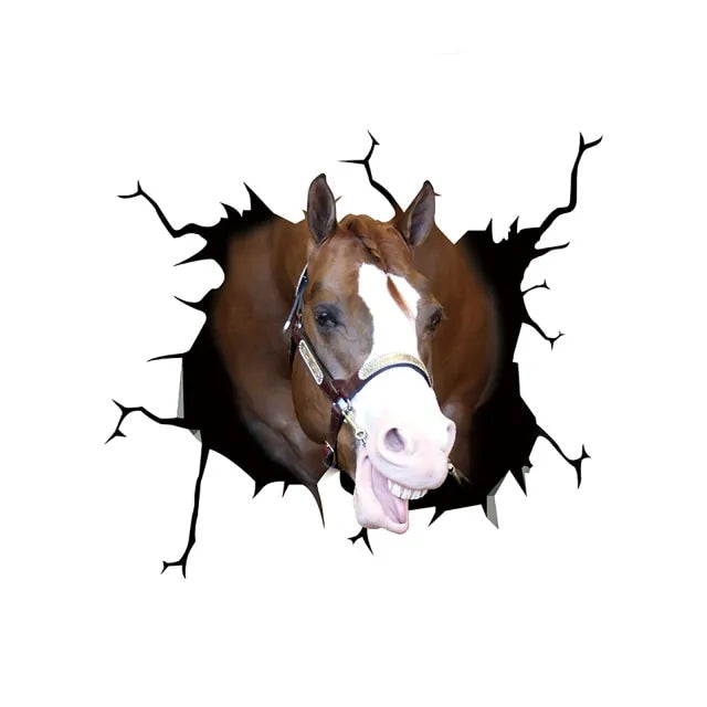 🐴: Horse Car Window Sticker - Show Your Equestrian Pride
