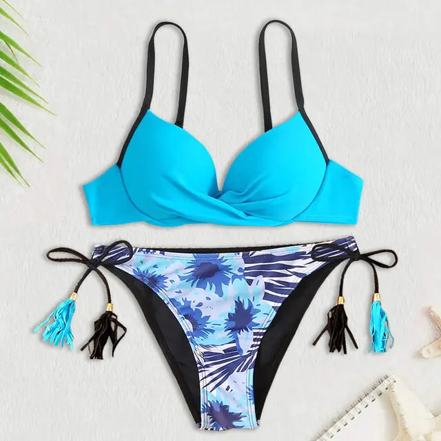 👙: Sexy Push-Up Bikini Set