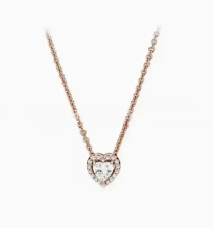 💎: 925 Silver Birthstone Diamond Necklace - Color Gemstone Pendant Jewelry