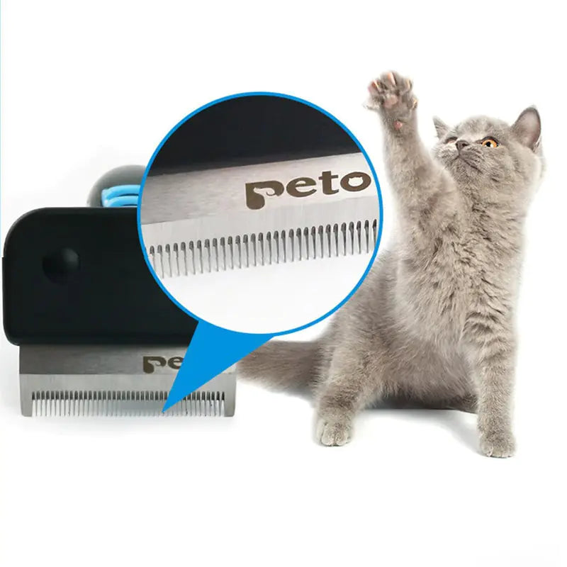 🐱: Cat Grooming Brush and De-shedding Tool - Professional Fur Care