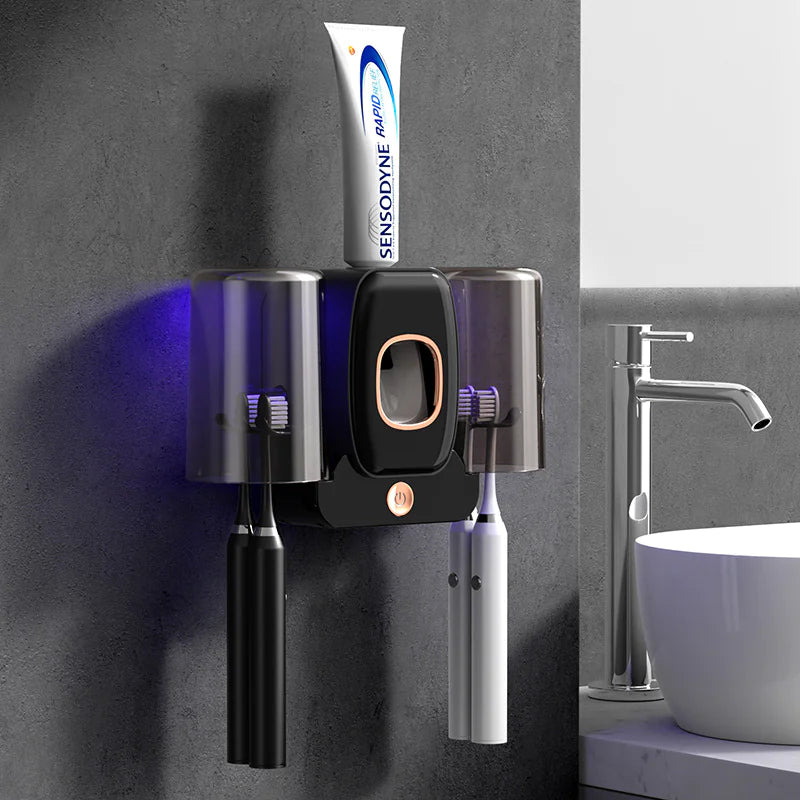 🦷: Smart Toothbrush Sterilizer - USB Rechargeable Hygiene Station