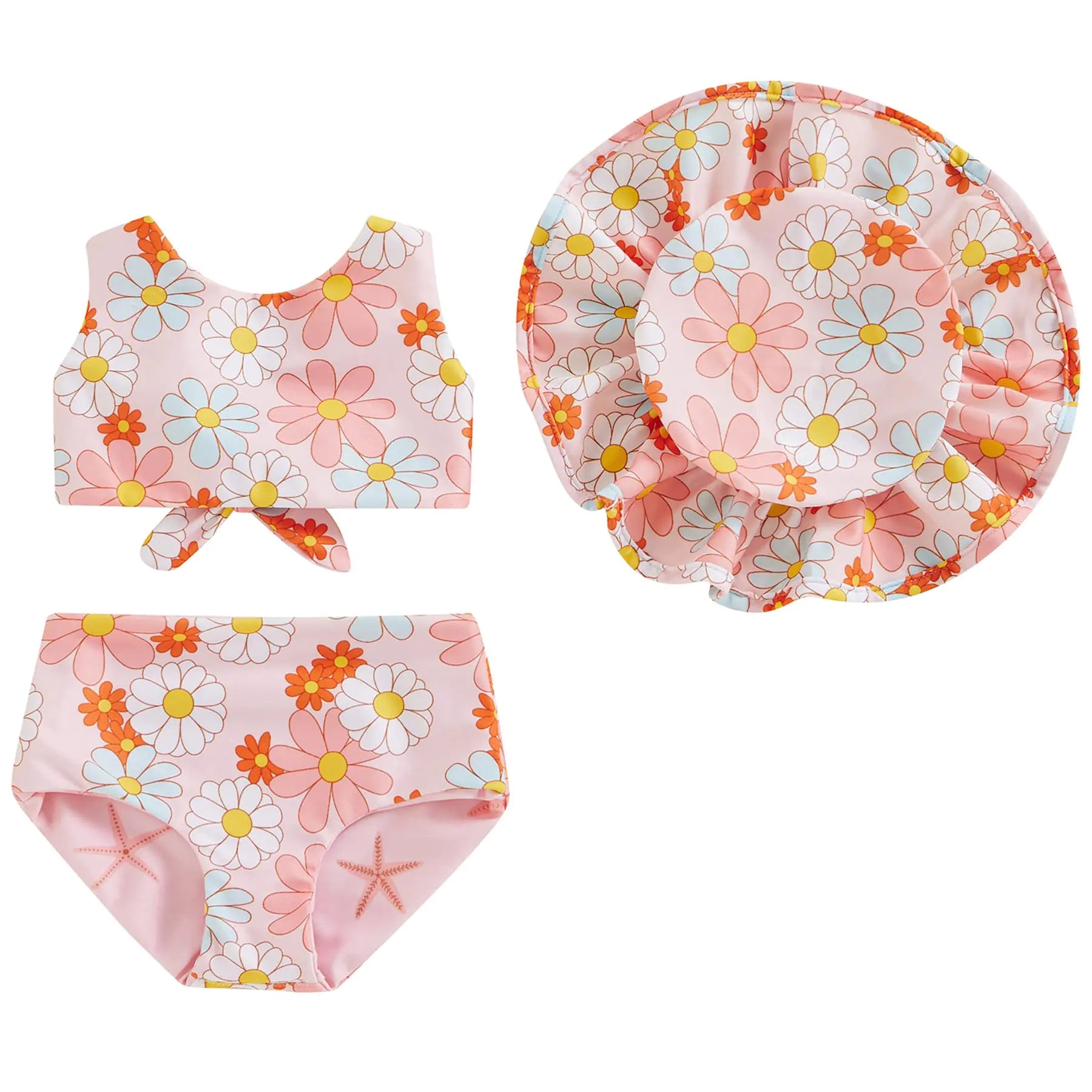 👙: Mubineo Toddler Baby Girl Cute 2PCS Bathing Suit - Bowknot Bikini Swimwear Set