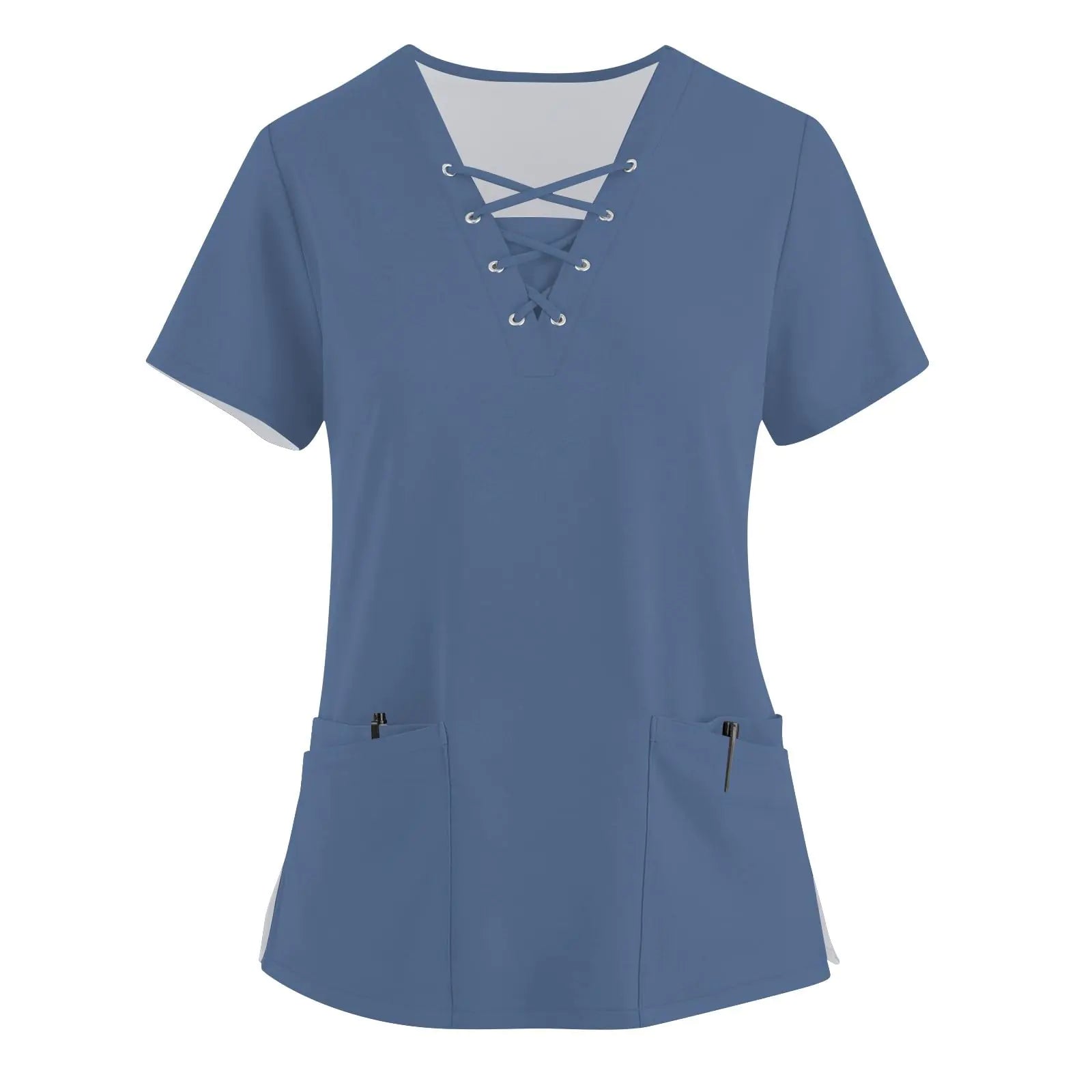 🩺: Scrubs for Women - Blue XL Professional Medical Uniform Set