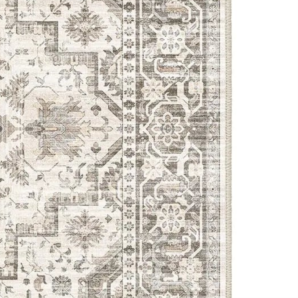 🏠: SONGLET Large 9x12 Washable Area Rug - Non-Slip Living Room Carpet