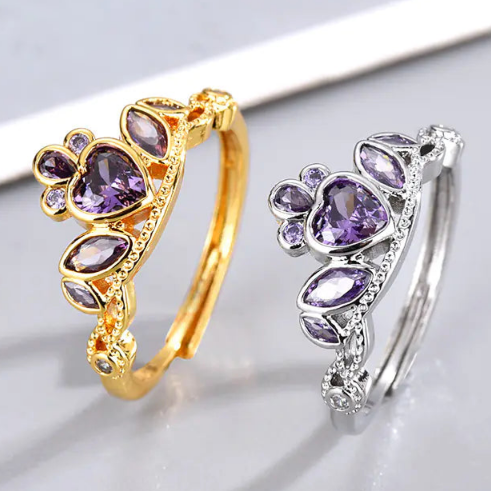 💎: Love Princess Zircon Wind Ring - Romantic Fairy Tale Jewelry