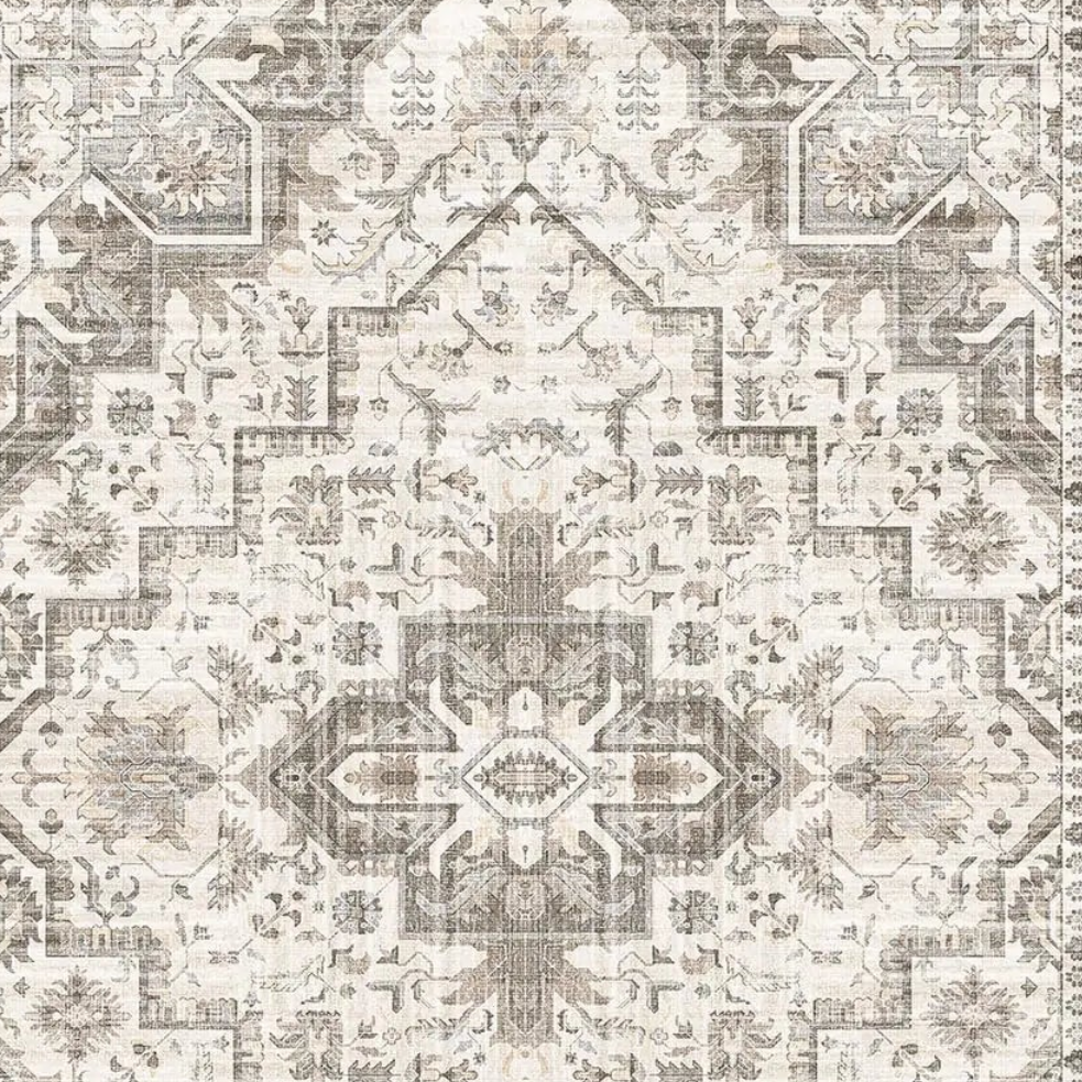 🏠: SONGLET Large 9x12 Washable Area Rug - Non-Slip Living Room Carpet