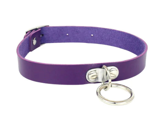 🖤: PU Leather Gothic Choker with Chain - Edgy Fashion Statement