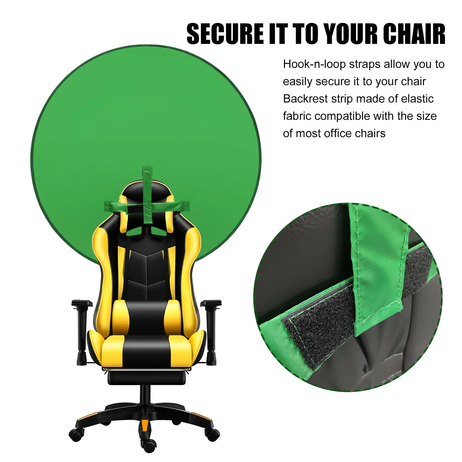 🎬: Green Backdrop for Photo/Video - Professional Chroma Key Screen for Content Creation