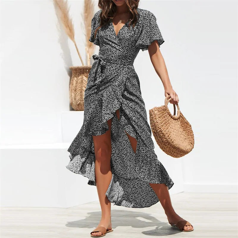 👗: Summer Beach Maxi Dress - Flowing Resort Wear for Women