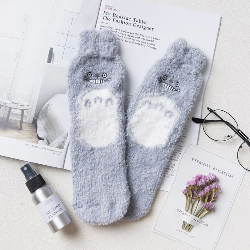 🧦: Thick Warm Floor Socks - Cozy Winter Comfort Footwear