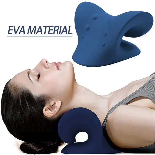 💆: Neck Stimulator Pillow Massager - Therapeutic Sleep Support Device