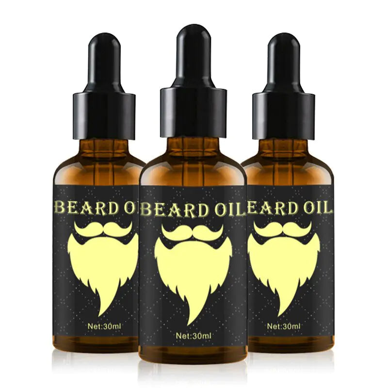 🧔: Beard Hair Essential Oil - Premium Nourishing Treatment