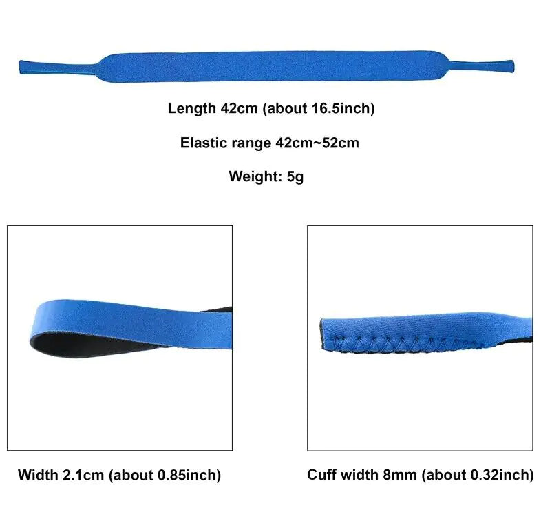 🔗: Sports Sunglasses Neck Cord Strap 4-Pack - Adjustable Eyeglass Lanyard Holders