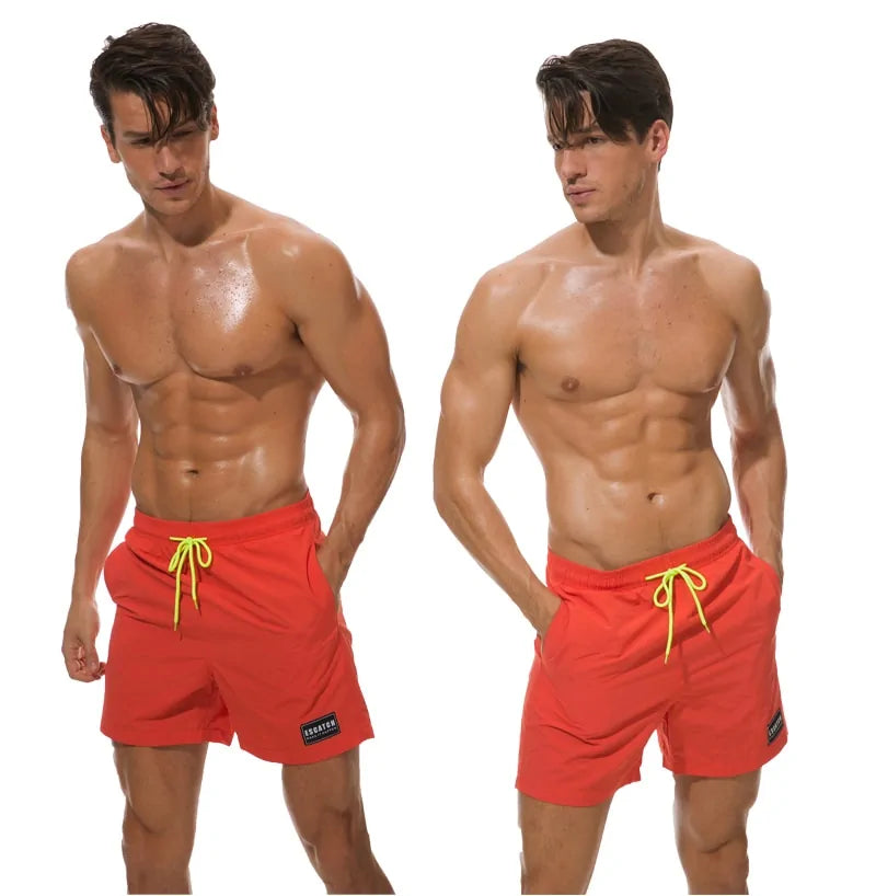 🩱: Greece Beach Trunks Premium - Luxury Men's Swim Shorts