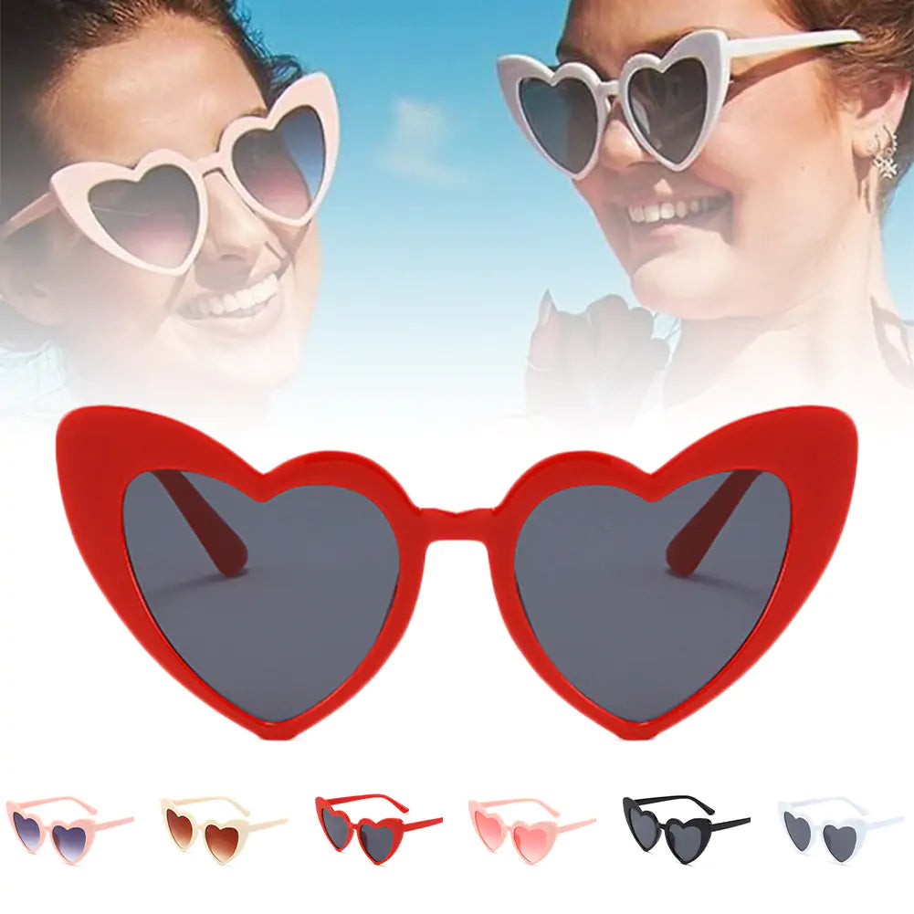 💖: Polarized Sunglasses and Heart Shaped - Fun UV400 Protection