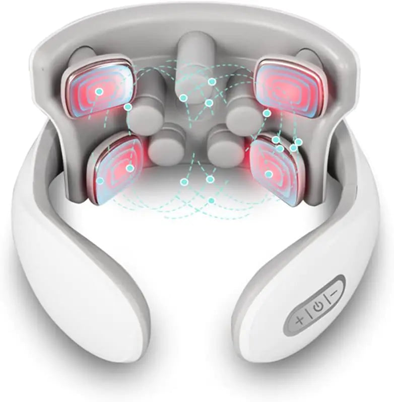 🦴: Neck Deep Tissue Portable & Rechargeable Neck Massager - Targeted Relief Device