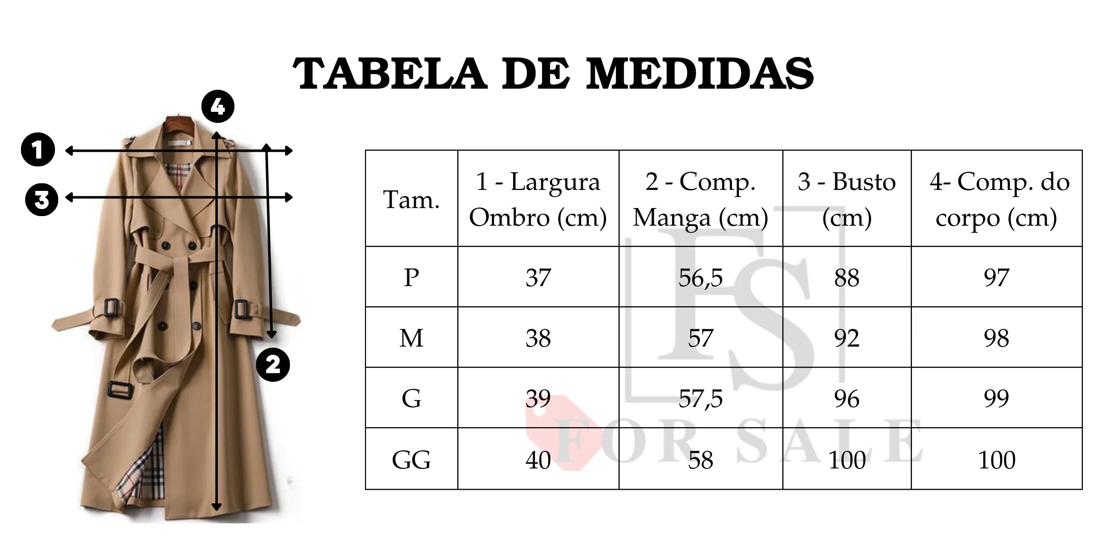 🧥: Classic Trench Coat - Timeless Double-Breasted Outerwear