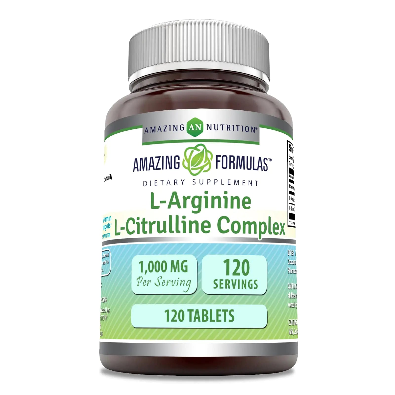 💪: L-Arginine/L-Citrulline Complex 1000mg - Athletic Performance Support