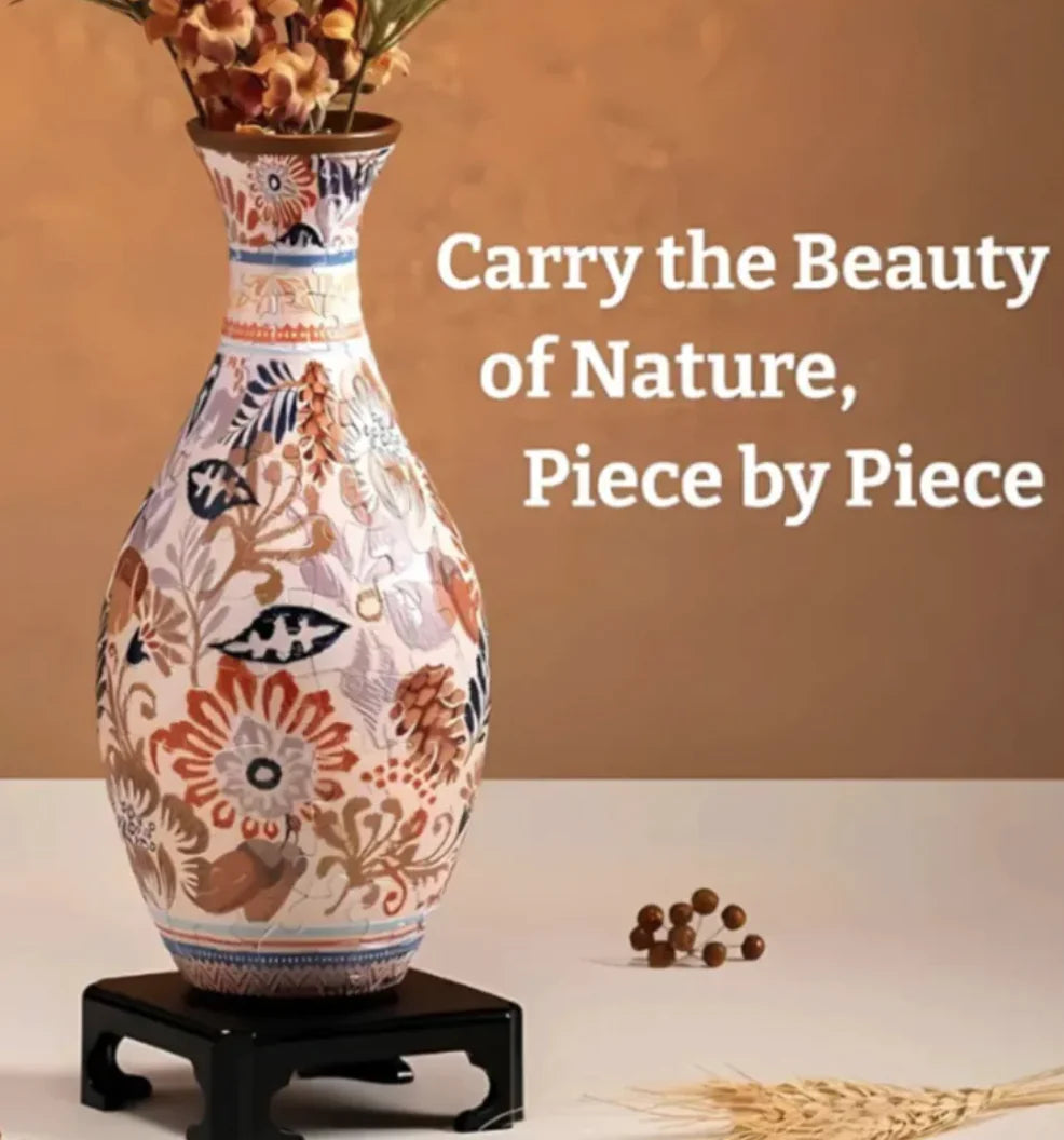 🧩: 3D DIY Puzzle Vase - Creative Assembly Home Decor