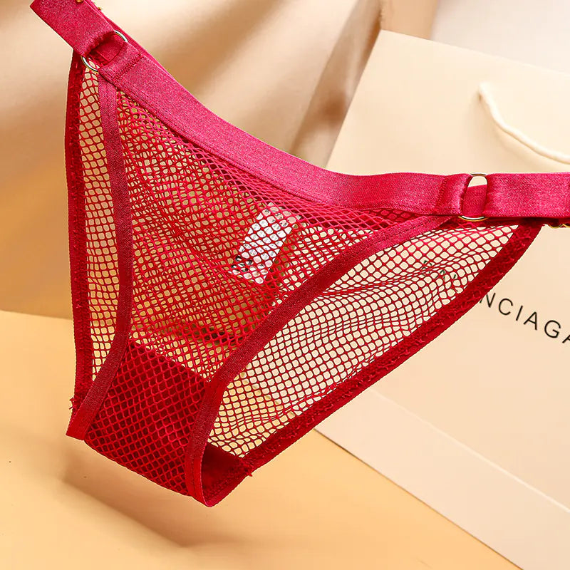 💫: Sexy Mesh Transparent Panties for Women - Alluring Sheer Intimates