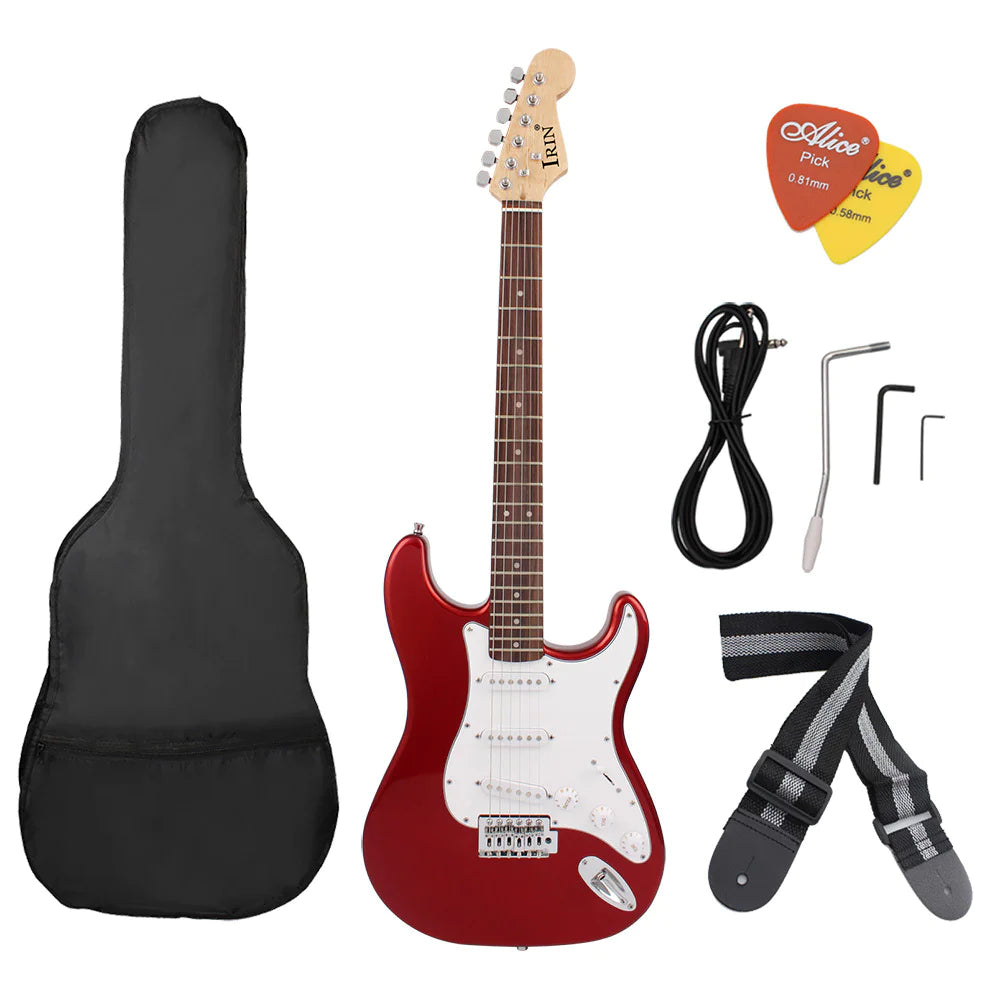 🎸: Electric Guitar Starter Pack ST38 - Complete Beginner's Bundle with Amplifier